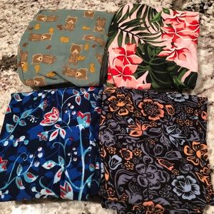 LuLaRoe Leggings - Kids Size S/M - 4 pairs